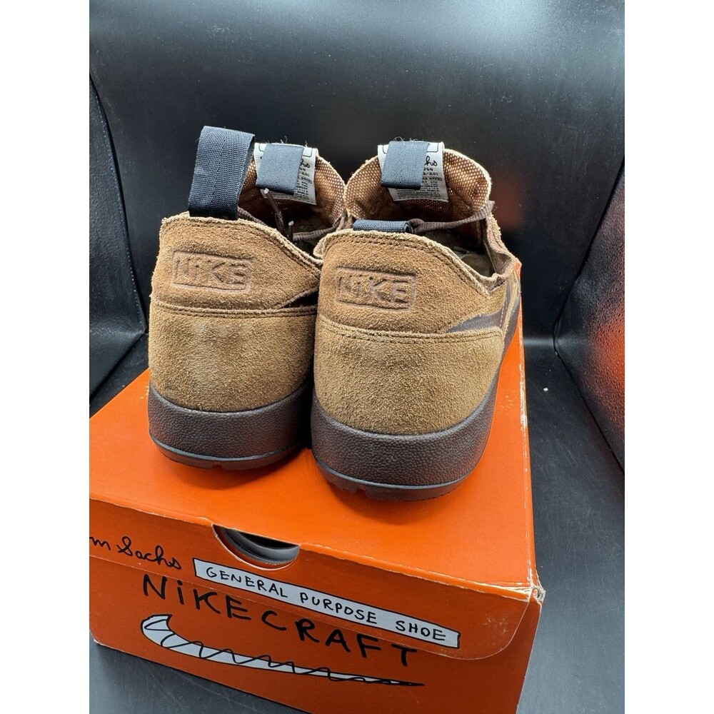Nike x Tom Sachs NikeCraft General Purpose Shoe 'Brown' Men’s 14 / Women’s 15.5 - Picture 11 of 16